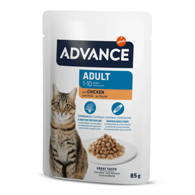 Advance Adult with Chicken wet food for adult cat