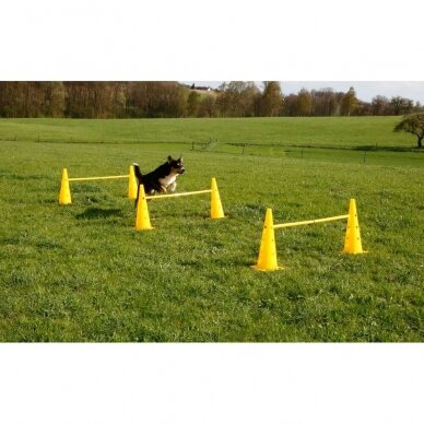 KERBL AGILITY CONE-HURDLE SET agility treniruočių rinkinys šunims 4