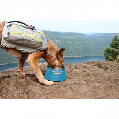 Ruffwear BIVY™ COLLAPSIBLE DOG BOWL kelioninis sulankstomas dubenėlis šunims 8