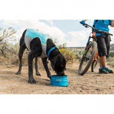 Ruffwear BIVY™ COLLAPSIBLE DOG BOWL kelioninis sulankstomas dubenėlis šunims 6