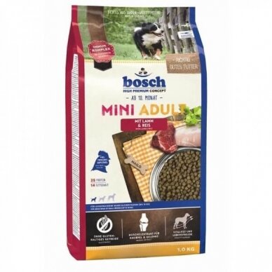 Bosch HPC Mini Adult  Lamb & Rice  dry food  for adult, smaller dogs