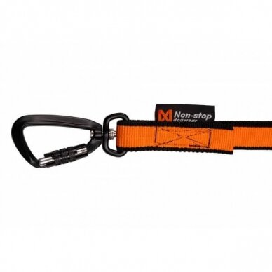 NON-STOP BUNGEE LEASH DOUBLE amortizuojantis lynas dviems šunims 2