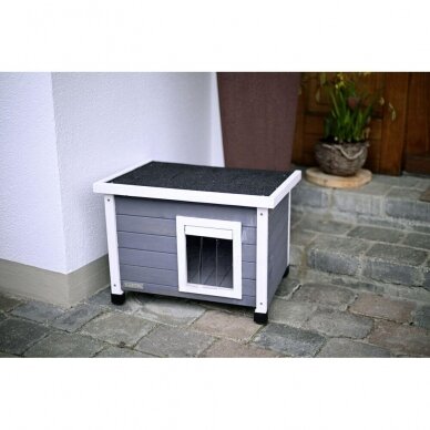 Kerbl Cat House Rustica namelis katėms 6