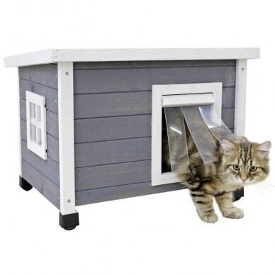 Kerbl Cat House Rustica namelis katėms 1