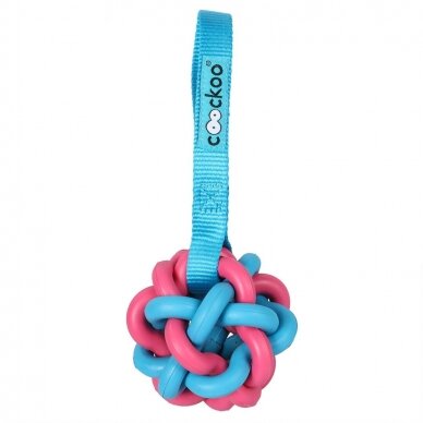 Coockoo Zed natūralios gumos tvirtas žaislas šunims