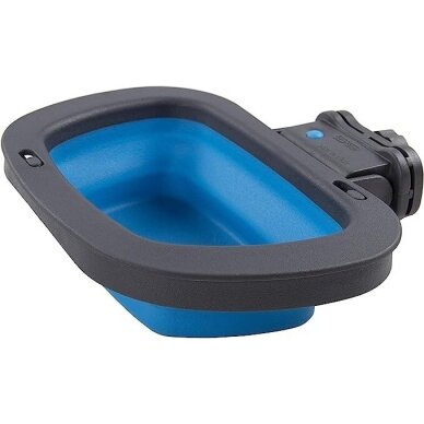 Dexas Collapsible Kennel Bowl prie narvo tvirtinamas dubenėlis šunims 2