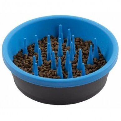 Dexas Slow Feeder Dog Bowl slower eating bowl for dogs 1