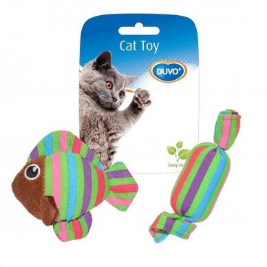 Duvo plius Assortment Fish and Candy žaislas katėms su katžole