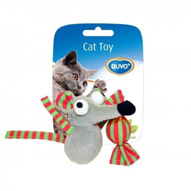 Duvo plius Assortment Mouse and Candy plush cat toy
