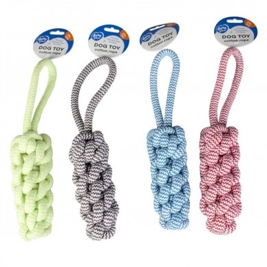 Duvo plius Scoopy Rope Stick with Loop žaislas šunims 1