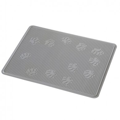 Ebi Cat litter mat rubber grey kraiko kilimėlis katėms