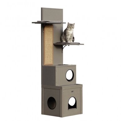 Kerbl  ECO Cat Play House Alex namelis su drąskykle katėms 1