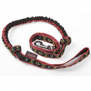 MANMAT FLAT LEASH WITH BUNGEE amortizuojantis pavadėlis šunims 5