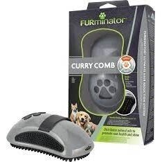 FURminator® Curry Comb masažinis šepetys šunims ir katėms 2