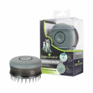 FURminator® Bathing Brush maudymo šepetys-dozatorius šunims ir katėms 2