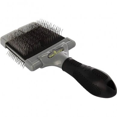 FURminator® Firm Grooming Slicker Brush šepetys šunų ir kačių kailio priežiūrai 1