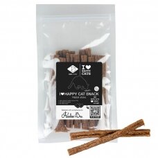 I love happy cat snack  chicken and rabbit sticks treats for cats