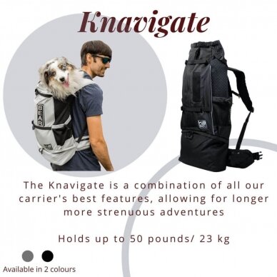 K9 Sport Sack® Knavigate šunų nešiojimo kuprinė 11