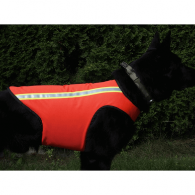 K9 Thorn DOG WARNING VEST High-visibility vest for dogs. 1