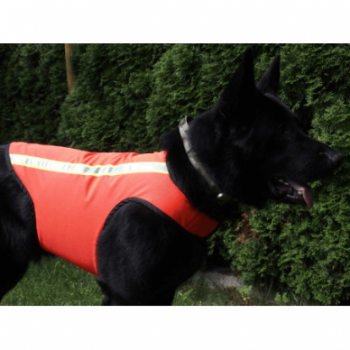 K9 Thorn DOG WARNING VEST High-visibility vest for dogs. 2
