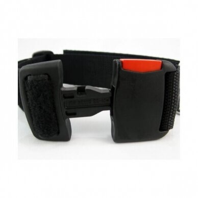 K9Thorn BLACK COLLAR WITH ITW BUCKLE NEXUS  dog collar 1