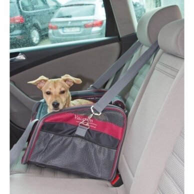 Kerbl Car Seat Pocket Vacation saugus kelioninis krepšys augintinį vežti automobiliu 4