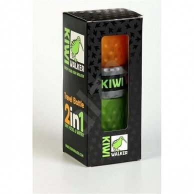 Kiwi Walker  2 IN 1 BOTTLE container for carrying your pet’s food and water 1