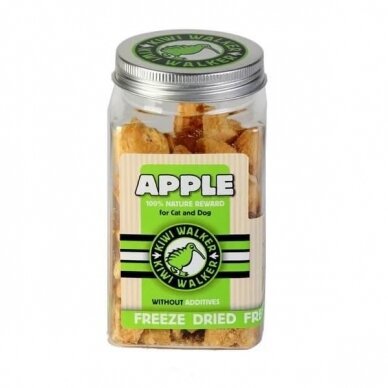 Kiwi Walker Freeze Dried Apple liofilizuoti skanėstai šunims ir katėms