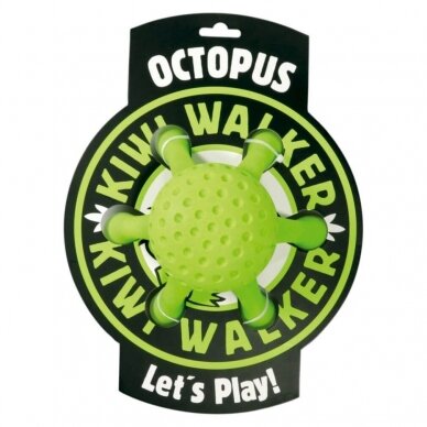 Kiwi Walker Let's Play! Octopus dog toy for puppies and adult dogs 1