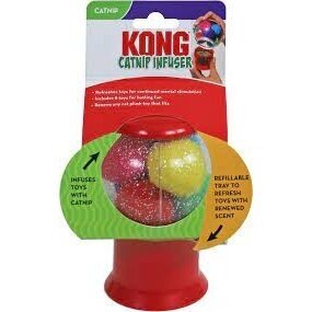 KONG CATNIP INFUSER prietaisas  kačių žaislams prisotinti katžolės kvapu 2