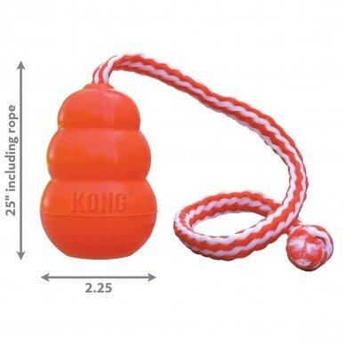 KONG Aqua is a floating retrieval dog toy 4