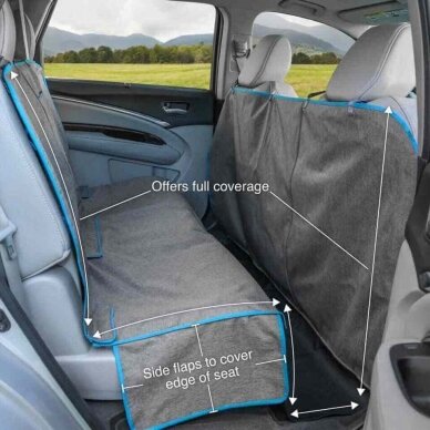 Kurgo Dog Coast-To-Coast Hammock   car back seat protector 5