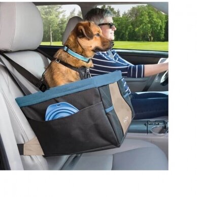 Kurgo Rover Booster Seat™ for dogs gives your pup his own comfortable car seat 3