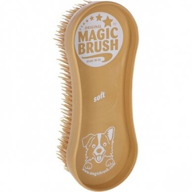 MagicBrush Dog Soft minkštas šepetys šunims