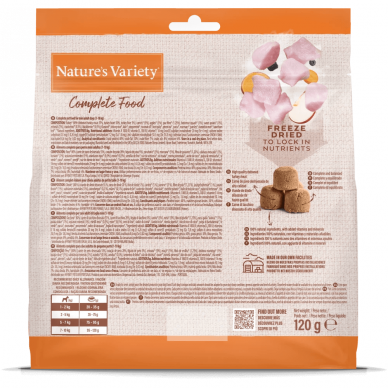Nature's Variety  TURKEY Freeze Dried Food  for dogs 1