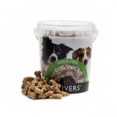 OLIVER'S SOFT SNACK GRAIN FREE TRIPE 500G prieskrandžio skonio skanėstai šunims