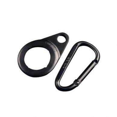 Orbiloc Carabiner allows a quick and secure attachment