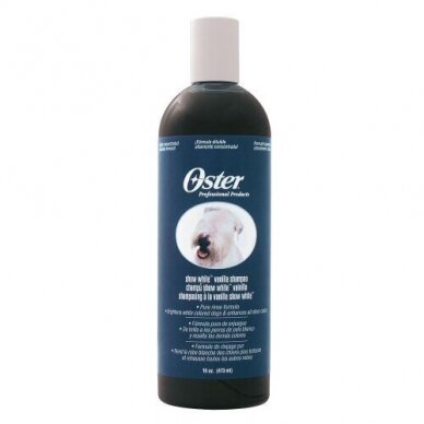 OSTER VANILLA SHAMPOO 473 ML šampūnas šviesų kailį turintiems šunims