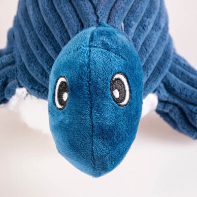 Plush dino stegosaurus soft plush dog toy 1