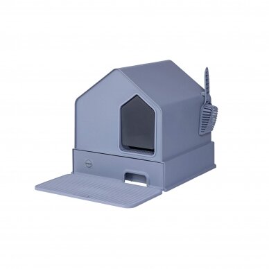 Quapas! Litter Box Soft Grey kraiko dėžutė katėms 2