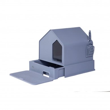 Quapas! Litter Box Soft Grey  for cats