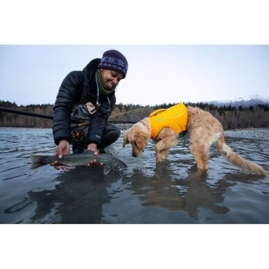 RUFFWEAR FLOAT COAT™ Buoyant, Secure, Reflective dog  life jacket 7