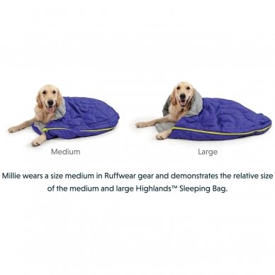 Ruffwear Highlands™ Dog Sleeping Bag for dogs 4