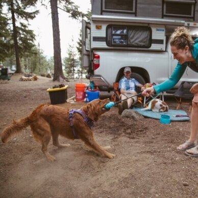 RUFFWEAR HUCK-A-CONE natūralios gumos žaislas mėtymui šunims 4