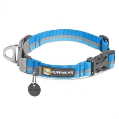 RUFFWEAR WEB REACTION™ MARTINGALE DOG COLLAR WITH BUCKLE  for easy on/off and reflective Tubelok™ webbing 7