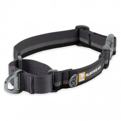 RUFFWEAR WEB REACTION™ MARTINGALE DOG COLLAR WITH BUCKLE  for easy on/off and reflective Tubelok™ webbing 1