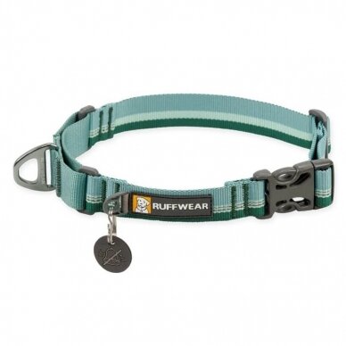 RUFFWEAR WEB REACTION™ MARTINGALE DOG COLLAR WITH BUCKLE  for easy on/off and reflective Tubelok™ webbing 4