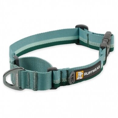 RUFFWEAR WEB REACTION™ MARTINGALE DOG COLLAR WITH BUCKLE  for easy on/off and reflective Tubelok™ webbing 5