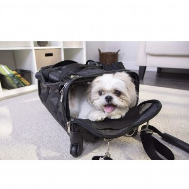 Sherpa®Ultimate On Wheels™ Pet Carrier nešyklė  su ratukais augintiniams 5