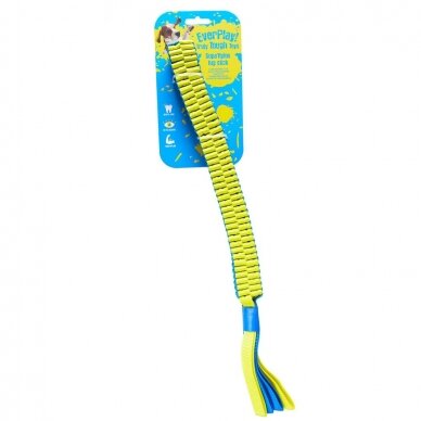 Supa`nylon tug stick blue/yellow tvirtas, tampymui skirtas žaislas šunims 3